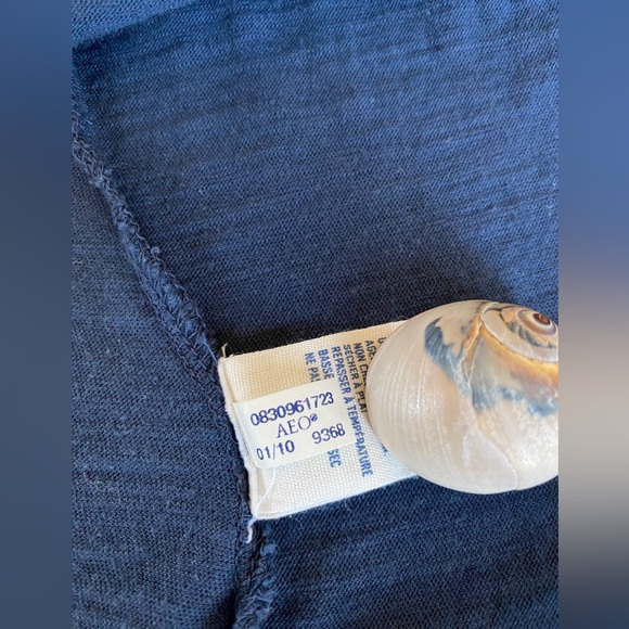 American Eagle Outfitters Beach Cover Up XS Blue - Picture 11 of 14